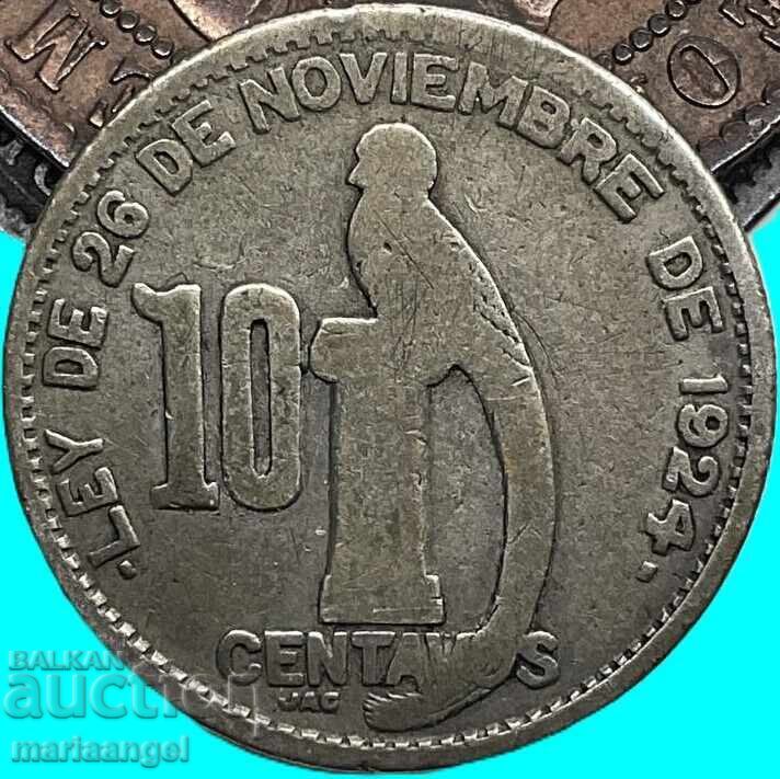 Guatemala 10 centavos 1948 silver with price € 11.99 | 23.45 BGN Guatemala 10 centavos 1948 silver with price € 11.99 | 23.45 BGN