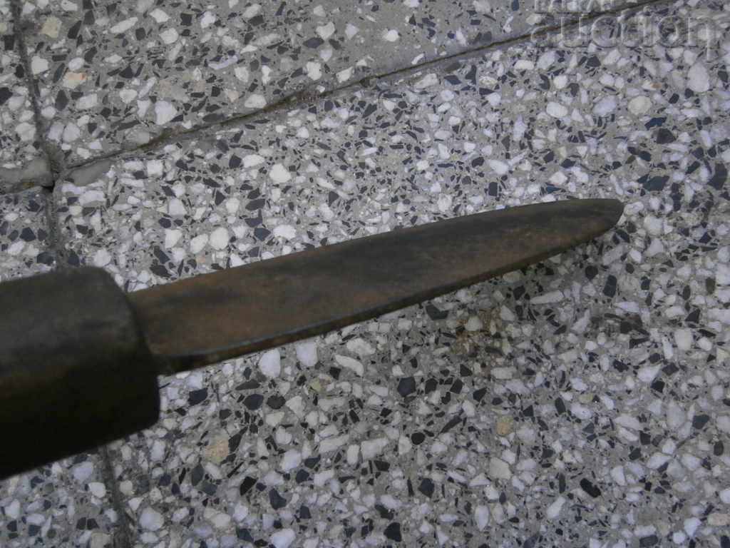 Lama vechi forjata CUTITE CUTTER, fier forjat - 5