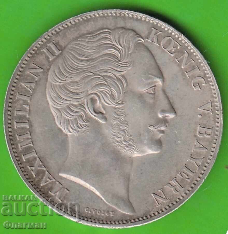 Bavaria 2 Gulden 1855, Regele Maximilian al II-lea, UNC cu preț € 260.00 | 508.52 BGN