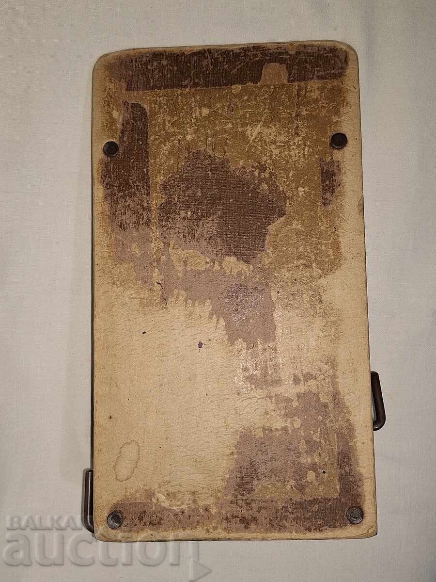 Vintage σουηδικός επώνυμος μπρούτζινος διατρητής εγγράφων - 6