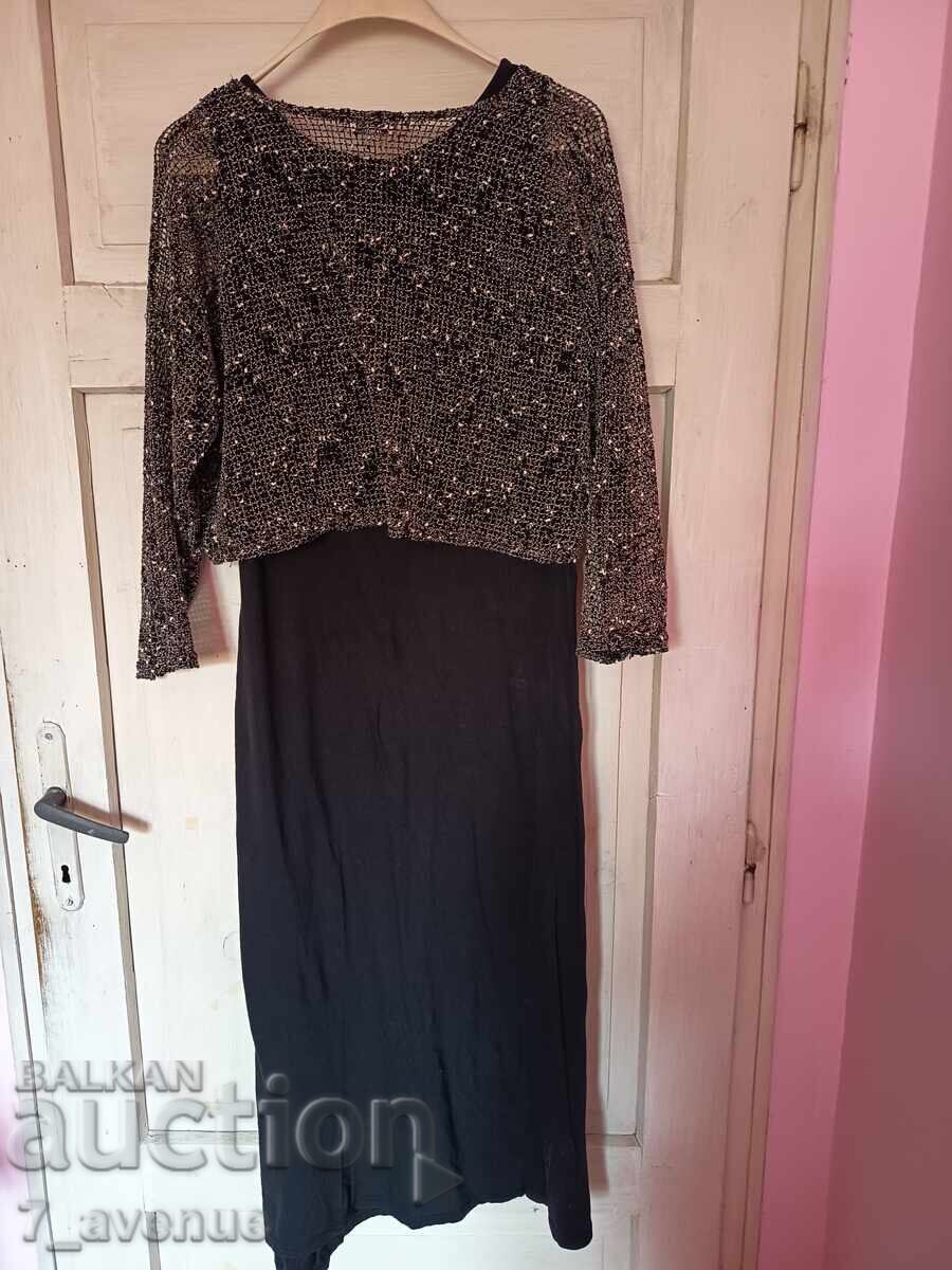 ROCHIE, neagră ++++- unicat - 5 ROCHIE, neagră ++++- unicat - 5