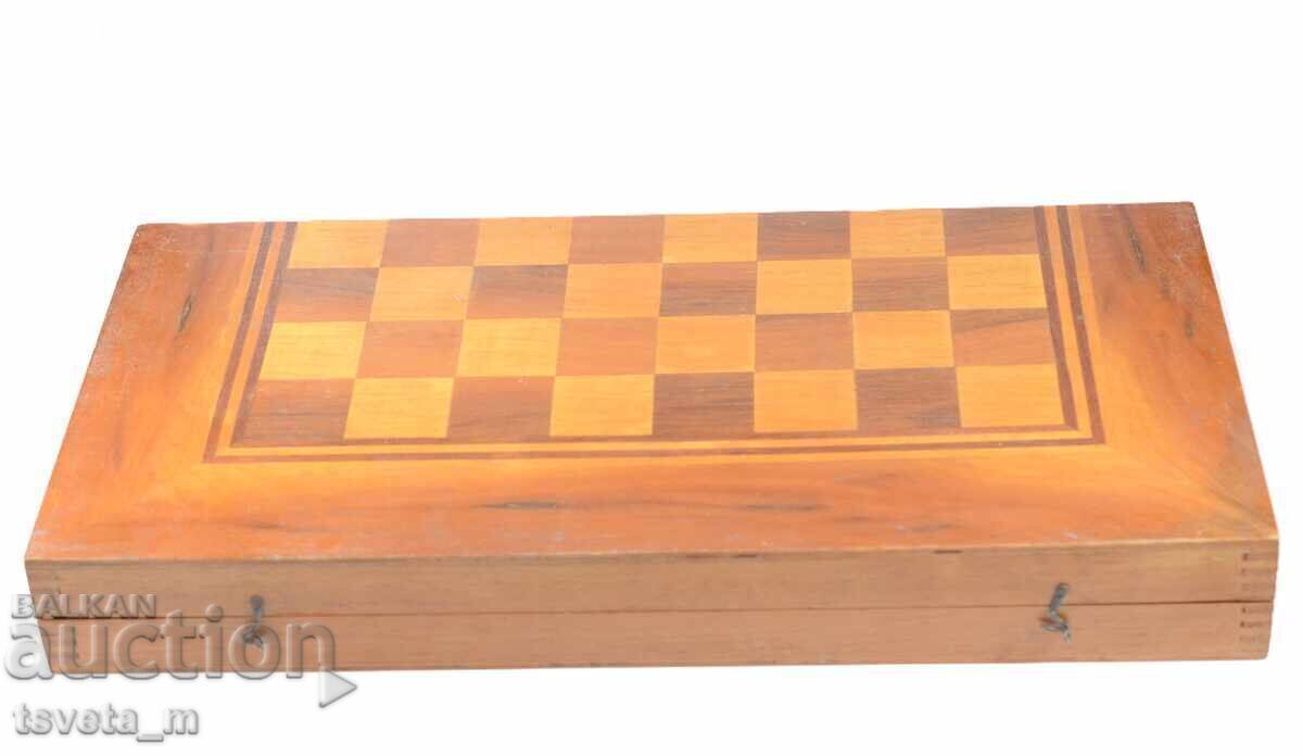 Șah și table, Lemn - 48 x 48 cm - 6