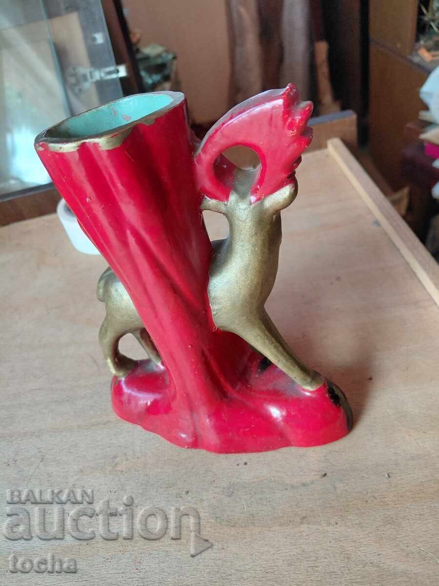 Figurină - vază, porțelan, ceramică - 6