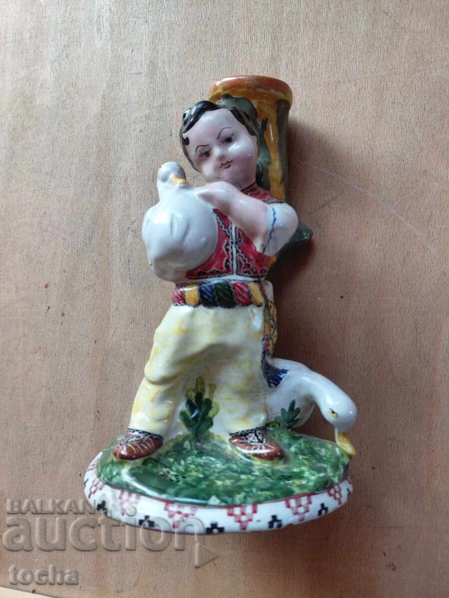A 2-a figurină - vază, porțelan, ceramică - 5