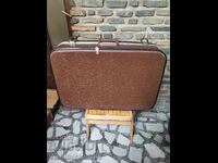 Valiză vintage mare din RPB – anii '70/'80, cu chei și