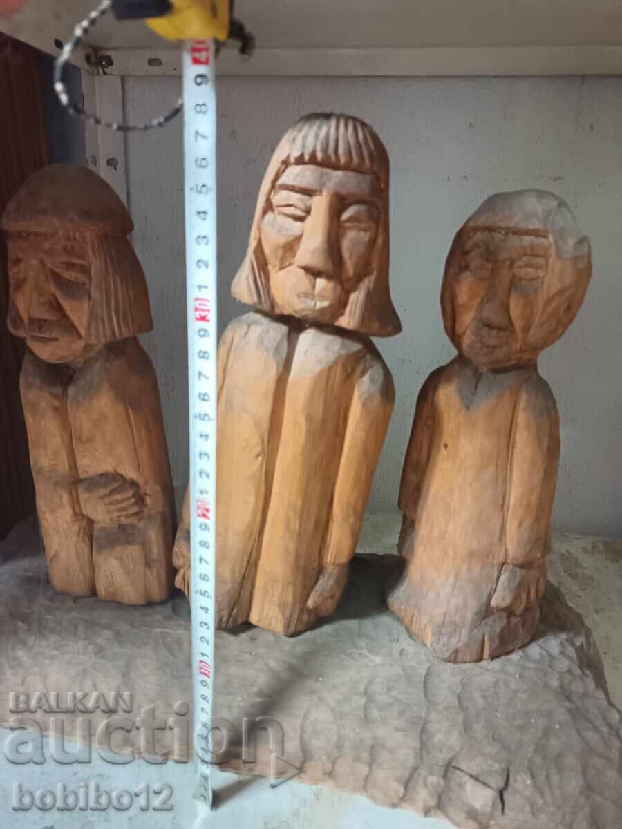 Figurine din lemn, sculptură în lemn - 6 Figurine din lemn, sculptură în lemn - 6