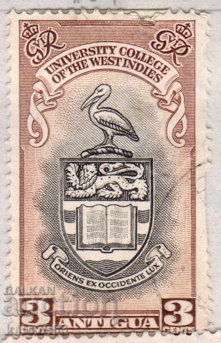 GB/Antigua-1951-Opening of the University of the West Indies, postmark