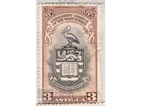 GB/Антигуа-1951-Откриване университета в Зап.Индия,клеймо