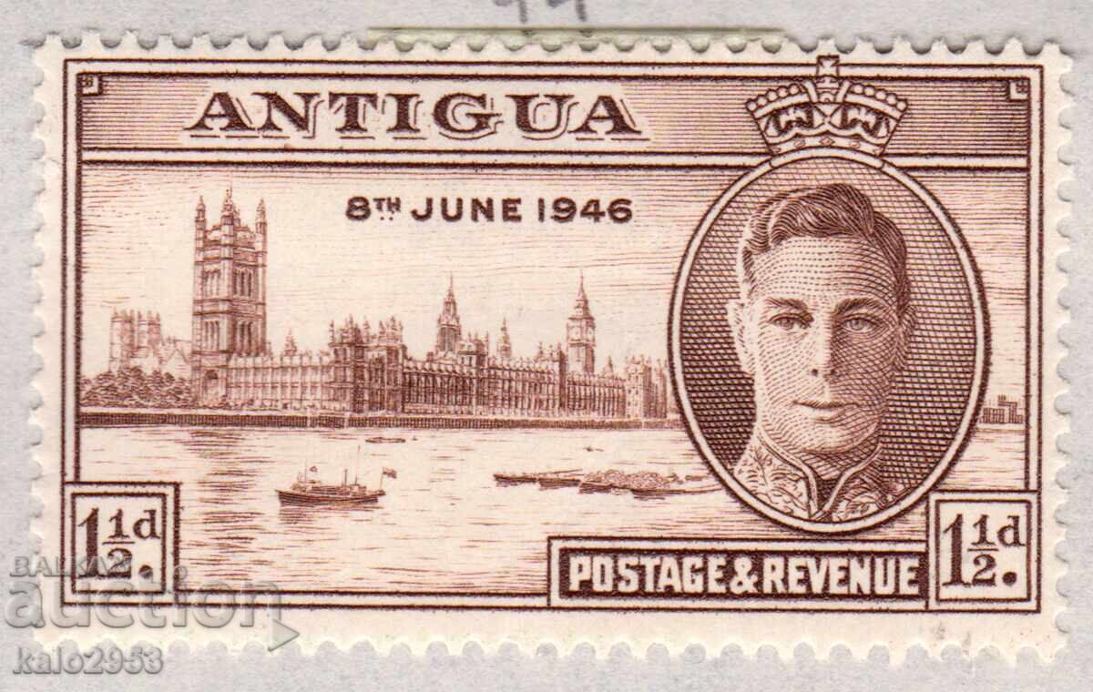 GB/Antigua-1946-Victory in WWII, MLH