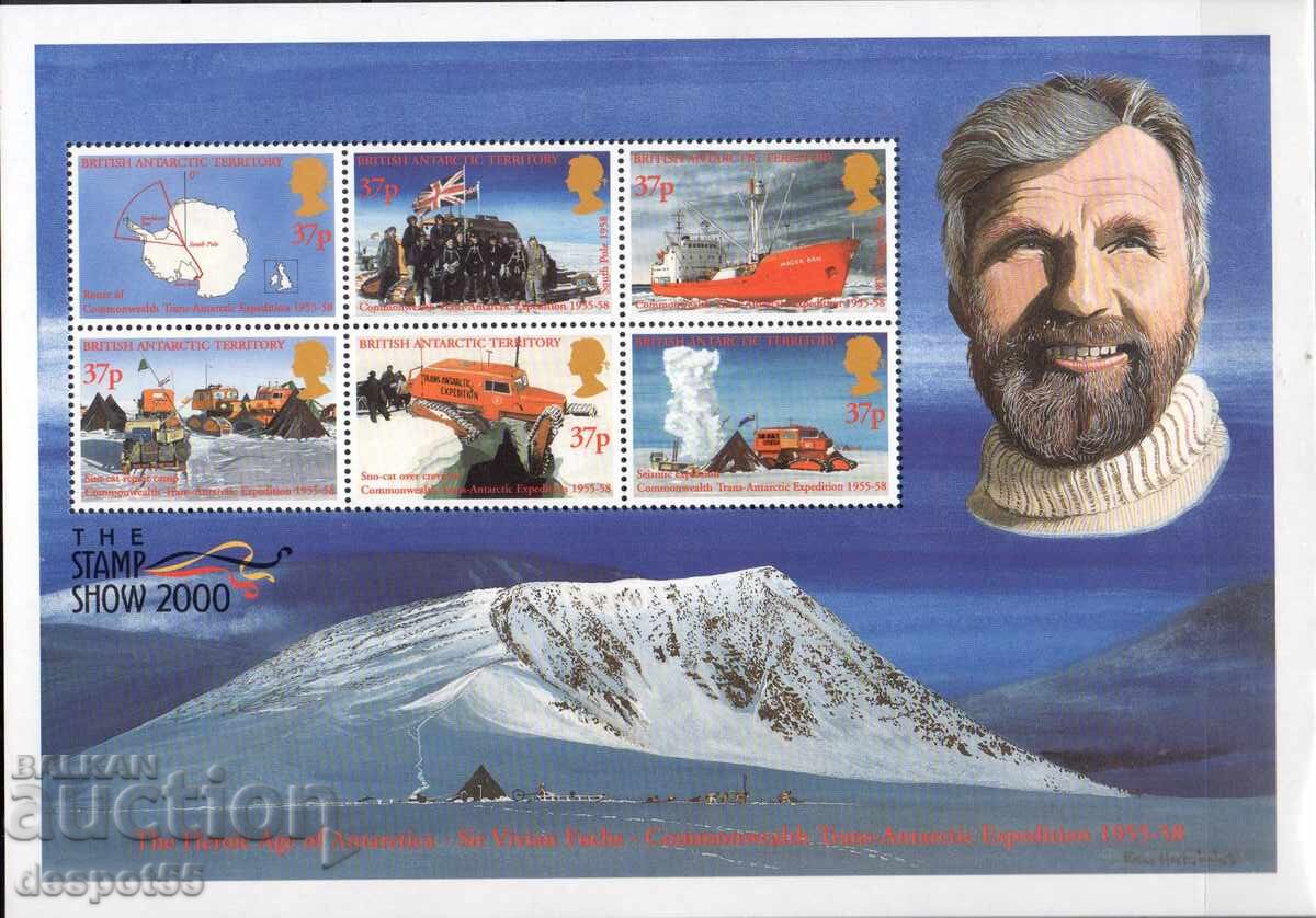 2000. Βρετανική Ανταρκτική. Διάφορα γεγονότα και θέματα. Μπλοκ