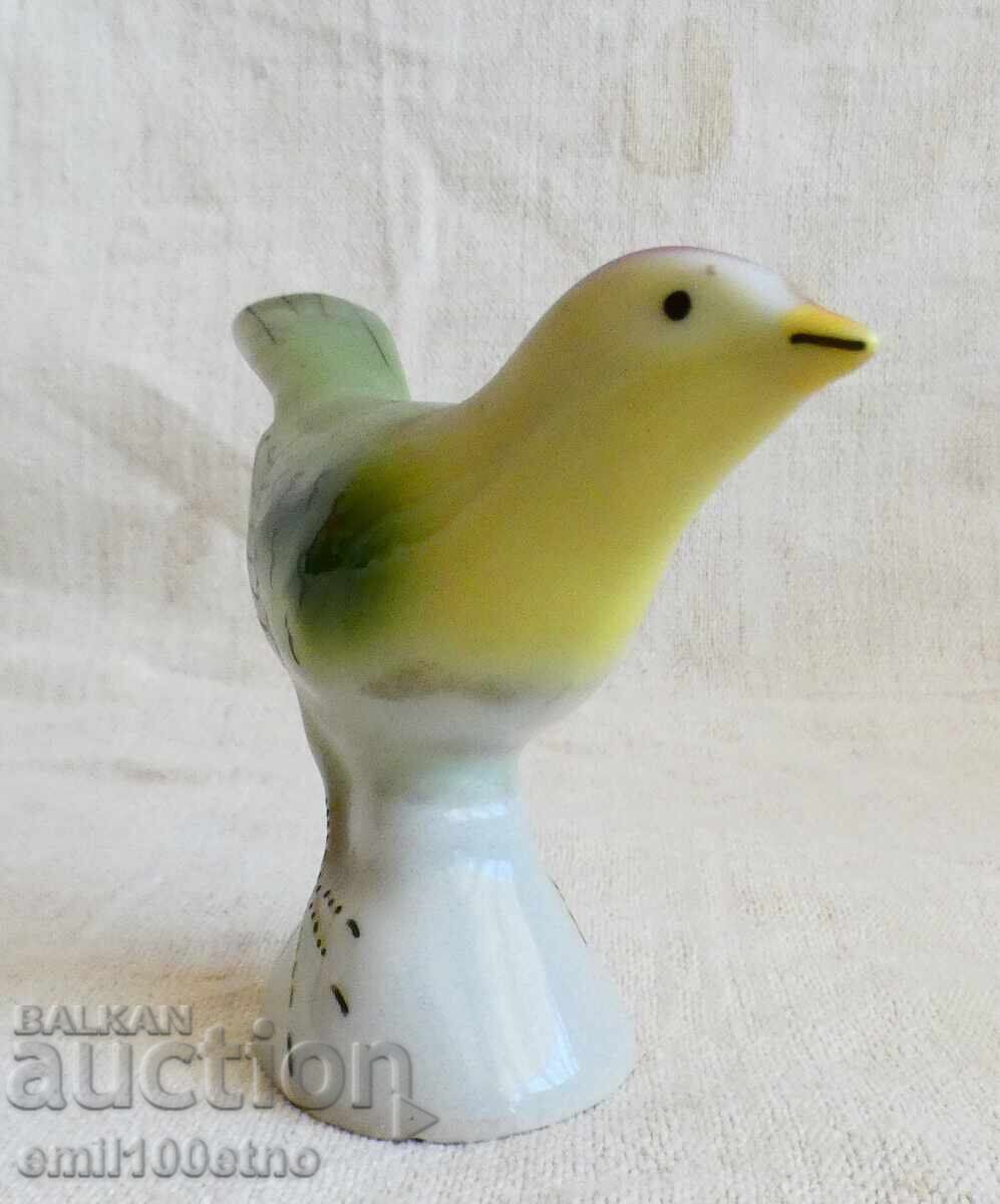 Auction  Nightingale bird figurine vintage Bulgarian porcelain