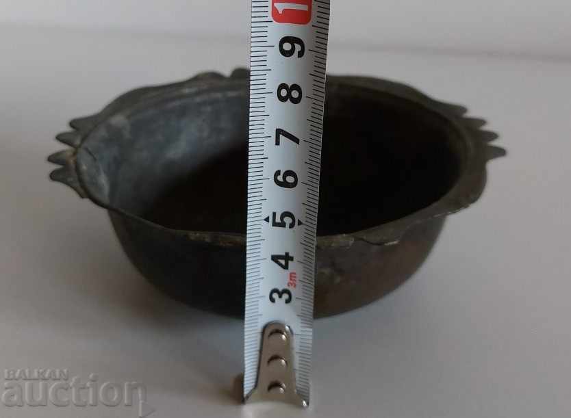 19th Century Rare Ottoman Copper Bowl Cup Dish with price € 6.00 | 11.74 BGN