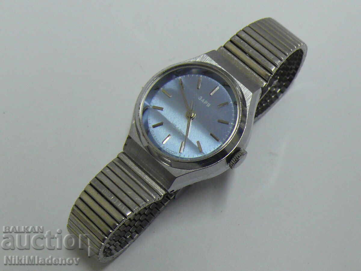 Ceas de mână sovietic pentru damă ZARYA QUARTZ, funcțional! - 6