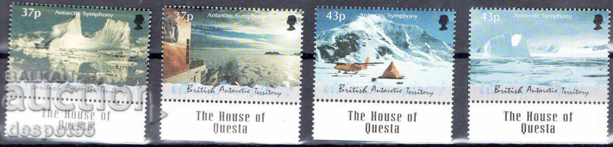 2000. Brit. Antarctica. „Simfonia Antarctică“ - aniversări