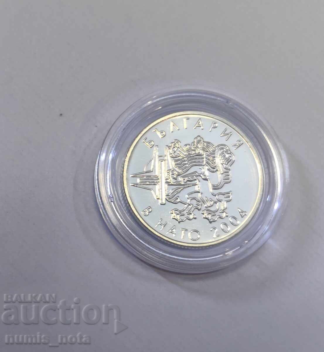 Licitație 50 stotinki 2004 Bulgaria în NATO - PL - UNC