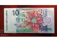 Σουρινάμ 10 γκίλντερ 2000 UNC