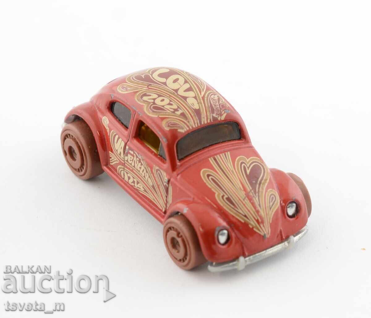 Παράδοση Μεταλλικό αυτοκίνητο VW Volkswagen Beetle 1988 Hot Wheels Malaysia