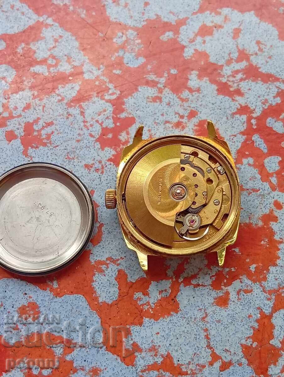 Ceas elvețian placat cu aur Tell - automatic - 7 Ceas elvețian placat cu aur Tell - automatic - 7
