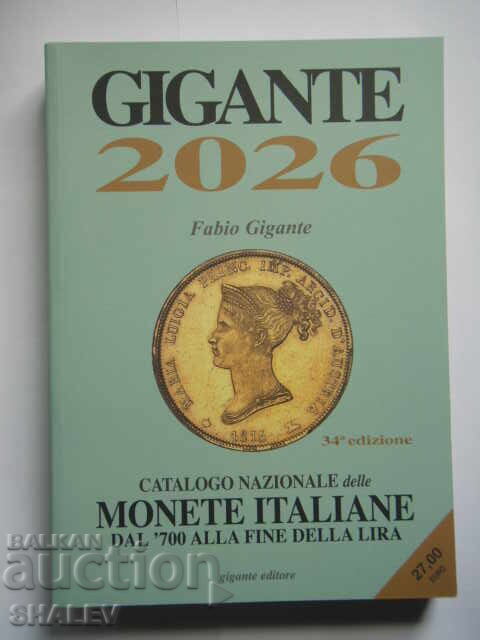 Licitație Catalog monede Italia 2026 - ediția Fabio Gigante