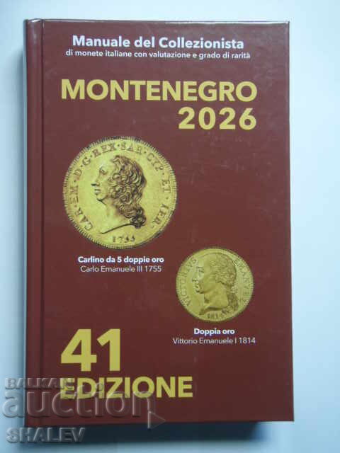 Coin catalog Italy 2026 - Montenegro edition Coin catalog Italy 2026 - Montenegro edition