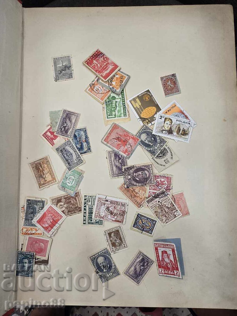 Auction  Antique French stamp album