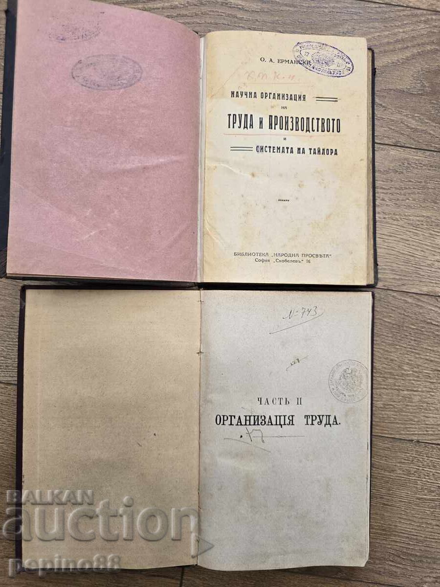Lot of Books on Labor, Production, and Labor Organization Lot of Books on Labor, Production, and Labor Organization