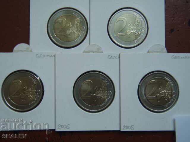 2 euro 2006 Germania "Schleswig" A,D,F,G,J /Germania/- 2 euro - 5