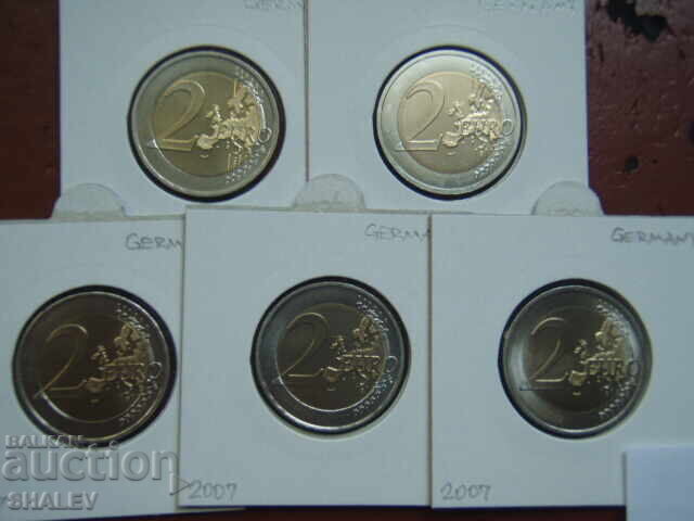 2 euro 2007 Germania "Roma" A,D,F,G,J /Germania/ - Unc 2 euro - 5