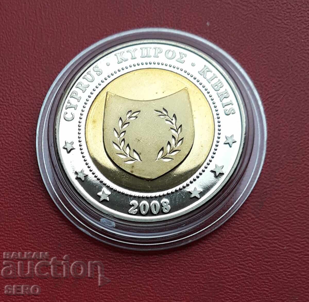 Медал-Кипър-преминаване към евро 2008 с цена € 0.71 | 1.39 лв.