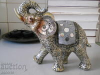 Decorative polyresin elephant