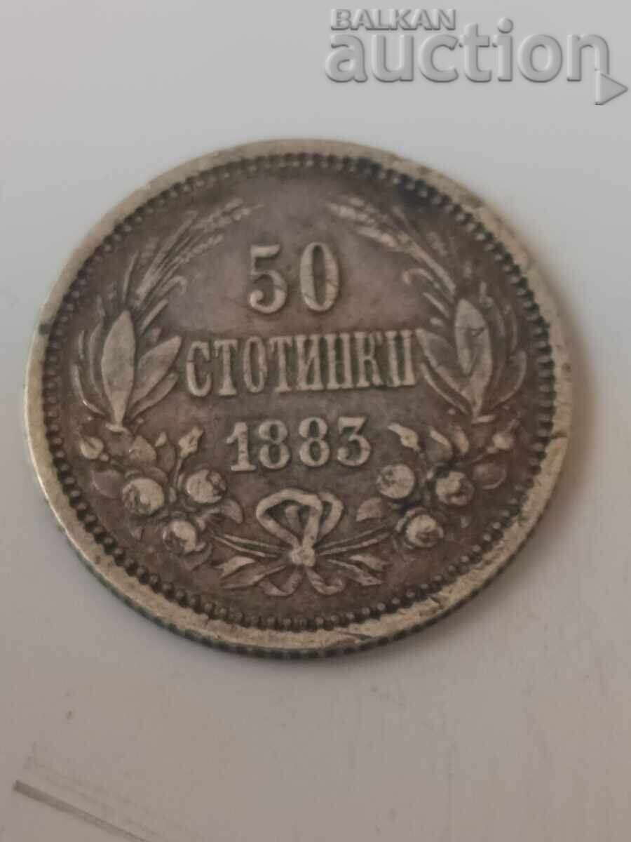 50 de cenți 1883 50 de cenți 1883