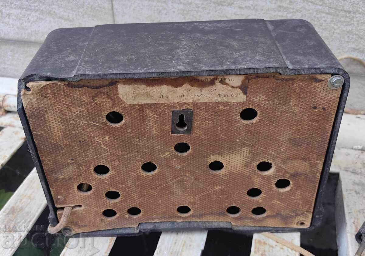 VECHE PRIZĂ RADIO DIN BACLITĂ, NEFUNCȚIONALĂ, RADIO PENTRU INTERIOR - 6 VECHE PRIZĂ RADIO DIN BACLITĂ, NEFUNCȚIONALĂ, RADIO PENTRU INTERIOR - 6