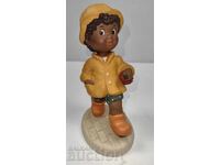GOEBEL GOEBEL PORCELAIN FIGURE MARKED WITH A NOTE