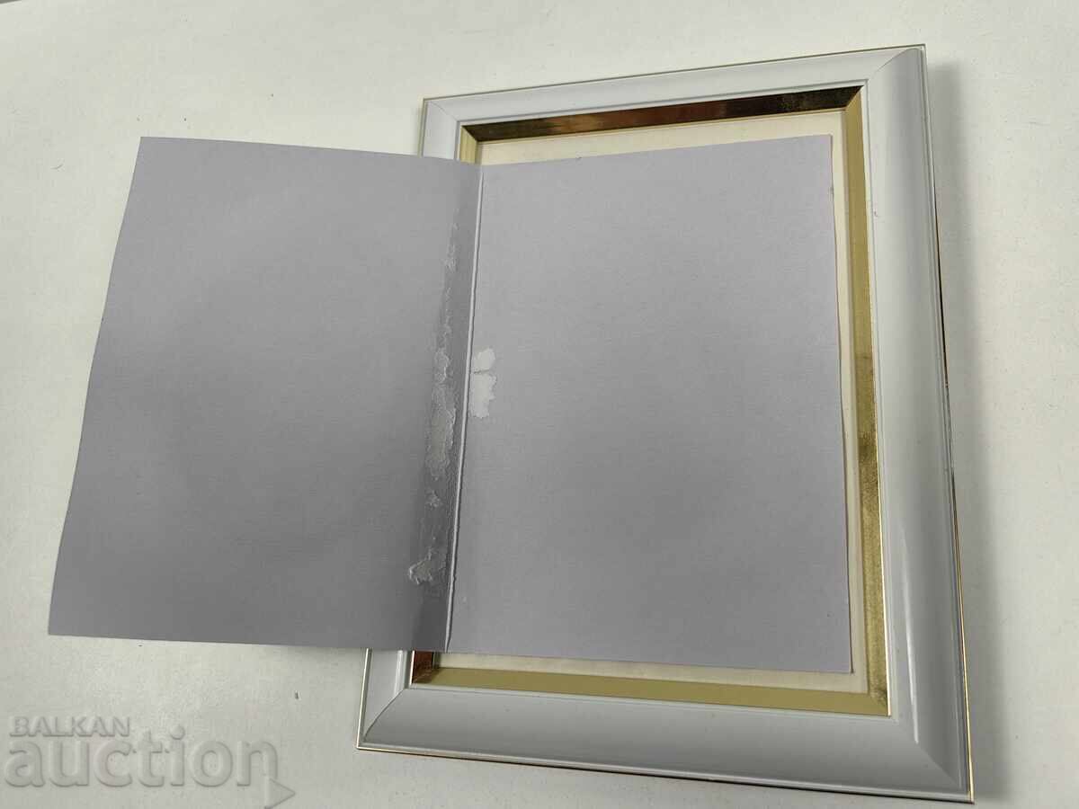 GOLDEN WEDDING FRAME GIFT ANNIVERSARY PANEL PICTURE DECORATION - 5