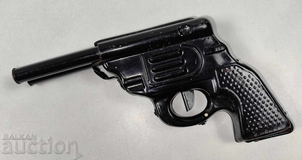 Licitație JUCĂRIE PENTRU COPII MAȘINUȚĂ DIN TABLĂ METALICĂ PISTOL CU ZGOMOT