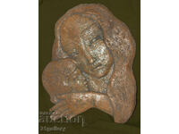 Minka Hristova (1924 - 2023) sculpture "Mother"