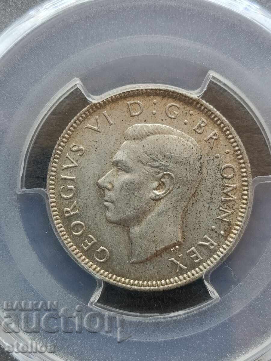 1 Shilling Great Britain 1943 PCGS MS63 with price € 35.00 | 68.45 BGN 1 Shilling Great Britain 1943 PCGS MS63 with price € 35.00 | 68.45 BGN