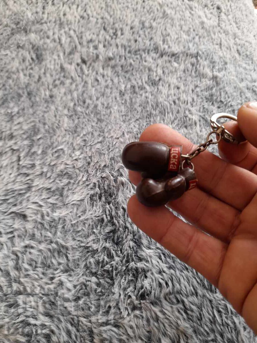 Vintage CSKA boxing gloves keychain with price € 36.00 | 70.41 BGN