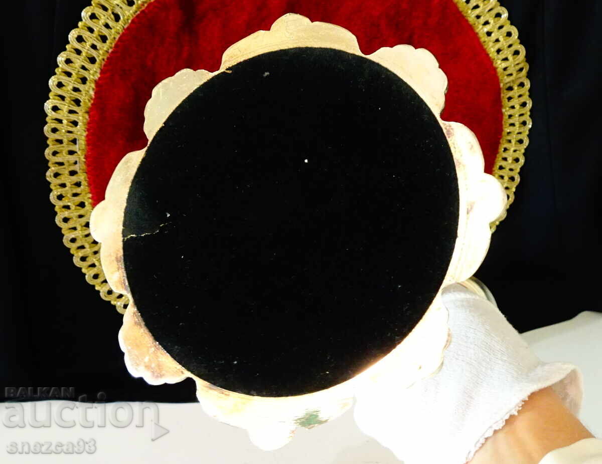 Sfeșnic argintat, trandafiri, ornamente, 36 cm, 1 kg - 7 Sfeșnic argintat, trandafiri, ornamente, 36 cm, 1 kg - 7