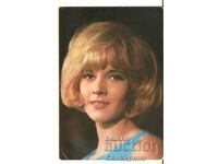 Carte poștală Spania Sylvie Vartan