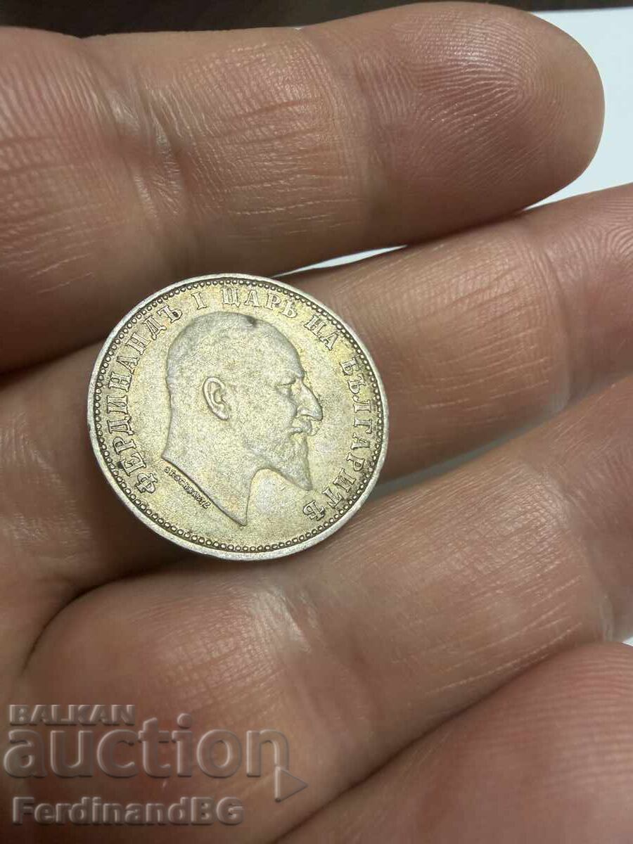 1 lev 1910 Kingdom of Bulgaria - 5 1 lev 1910 Kingdom of Bulgaria - 5