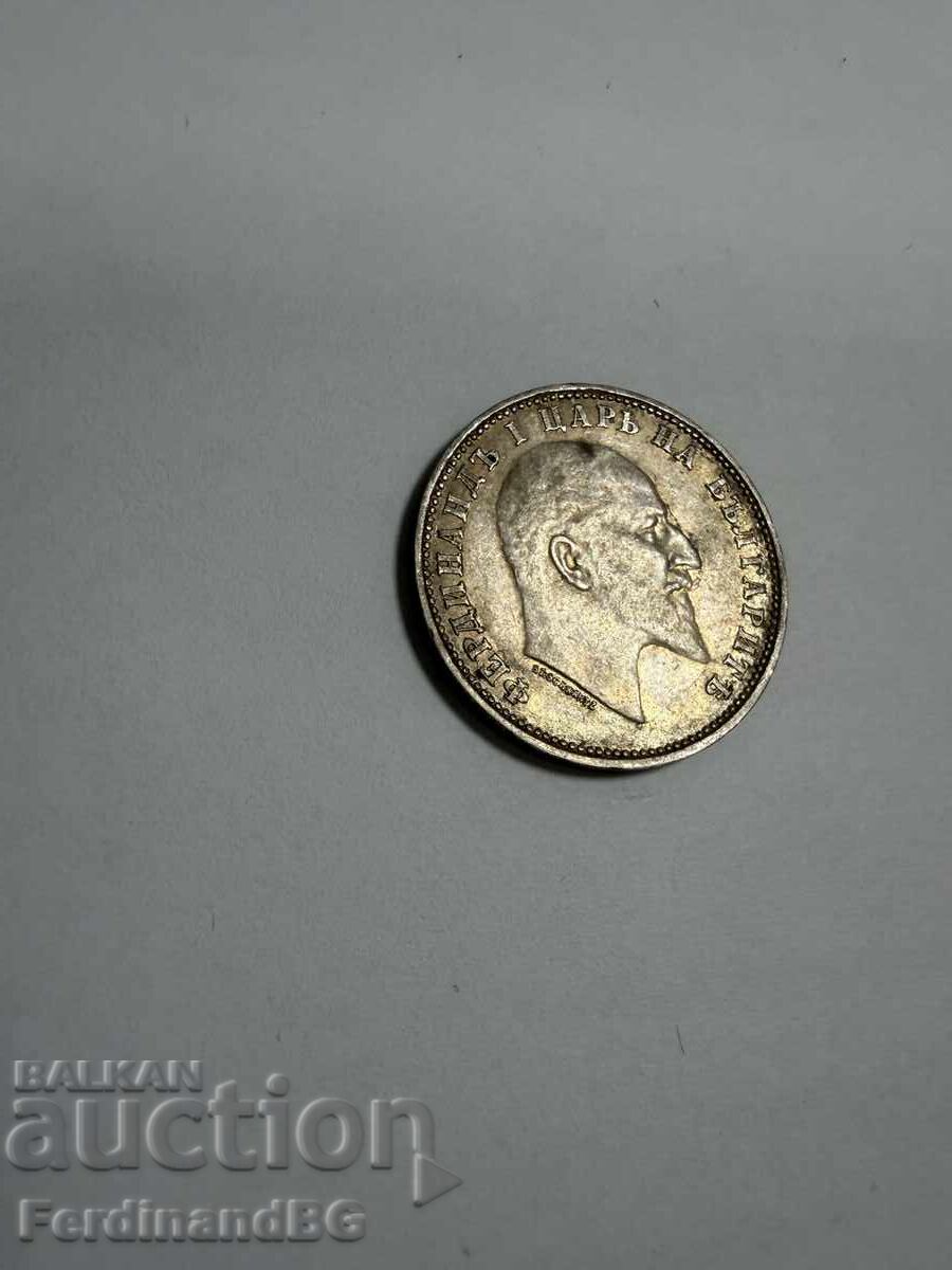 1 lev 1910 Kingdom of Bulgaria - 7 1 lev 1910 Kingdom of Bulgaria - 7