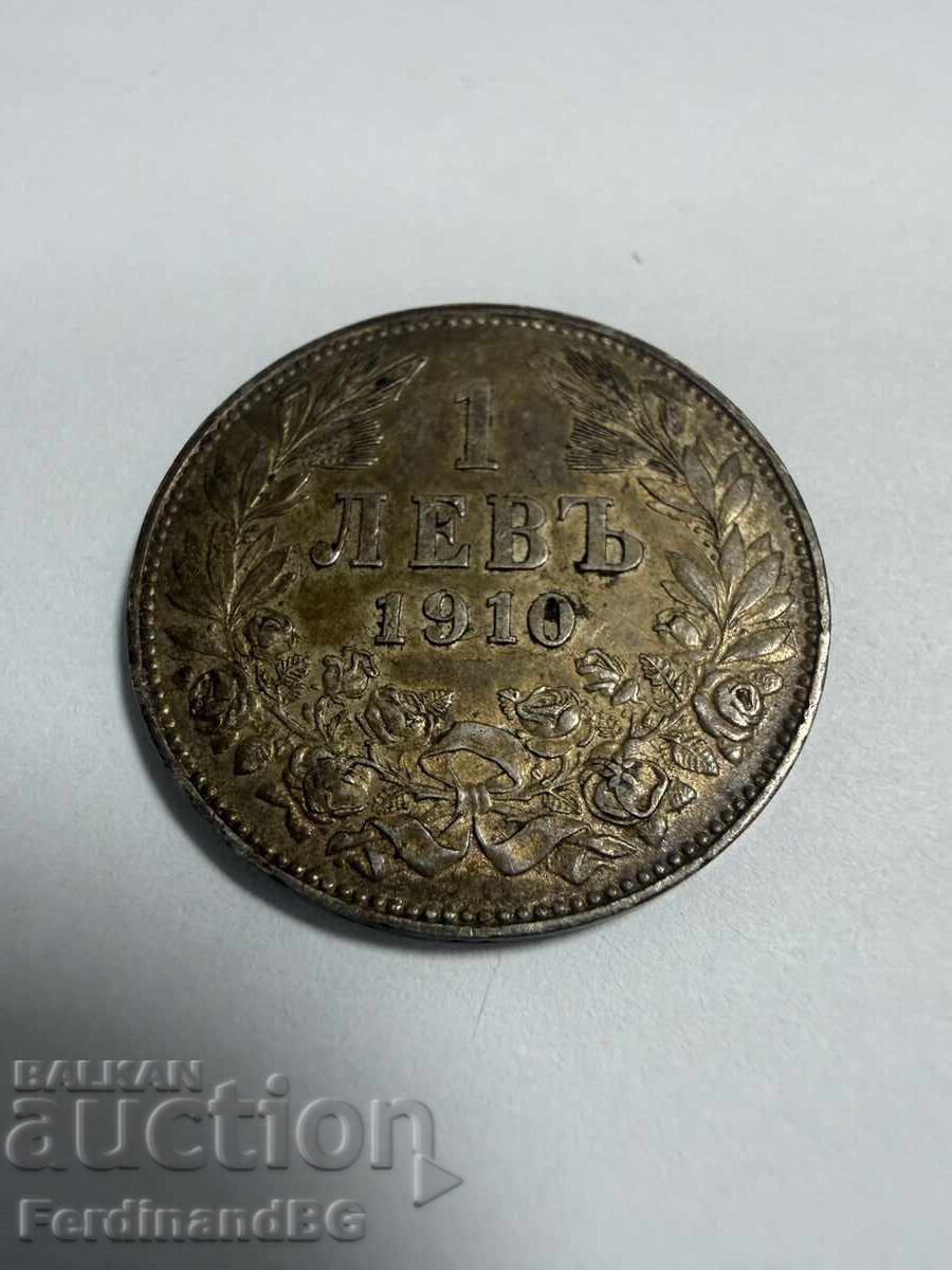 1 lev 1910 Kingdom of Bulgaria 1 lev 1910 Kingdom of Bulgaria
