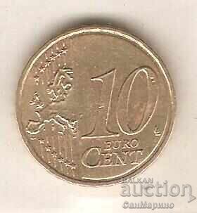 Μάλτα 10 λεπτά του ευρώ 2008