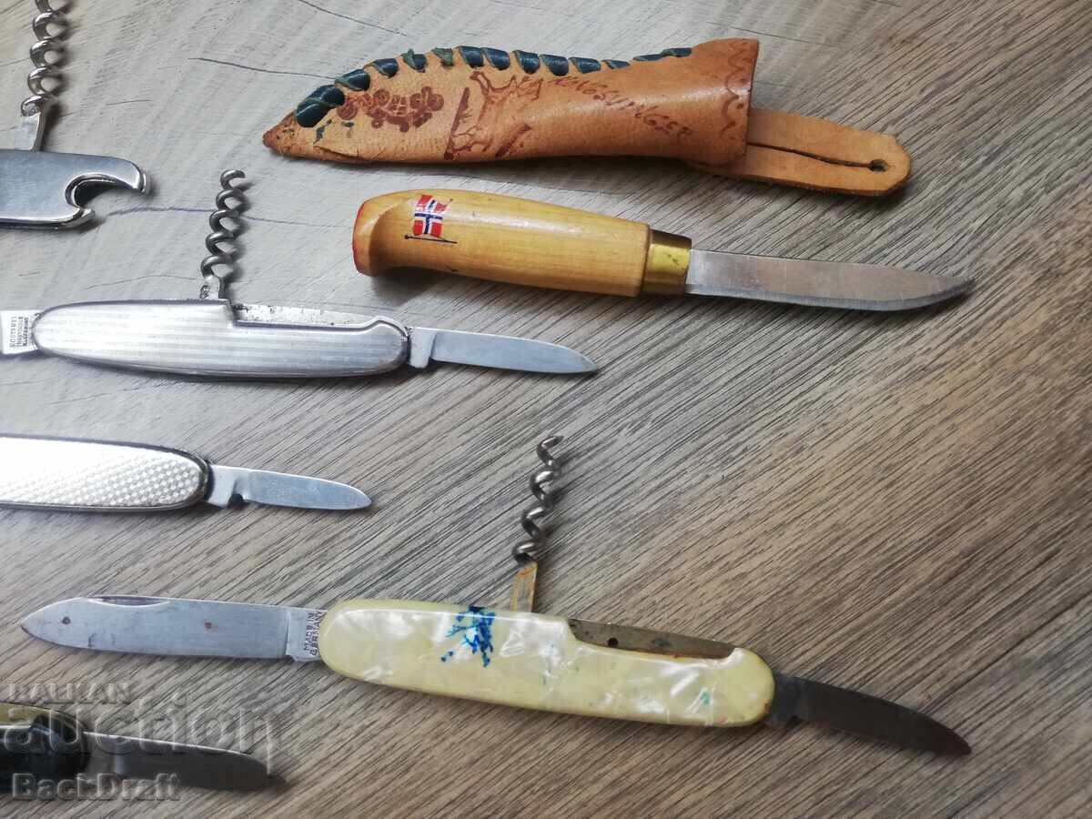 Lot de briceaguri pliabile germane vechi, cuțit, lamă, cuțite - 5
