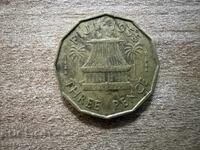 Fiji - 3 pence (1955)