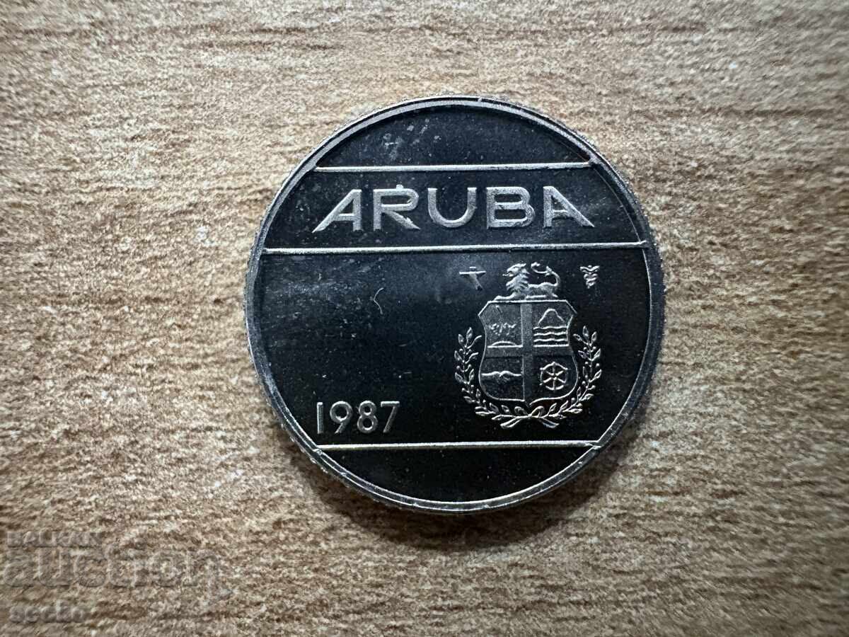 Aruba - 10 cenți (1987) cu preț € 0.95 | 1.86 BGN Aruba - 10 cenți (1987) cu preț € 0.95 | 1.86 BGN