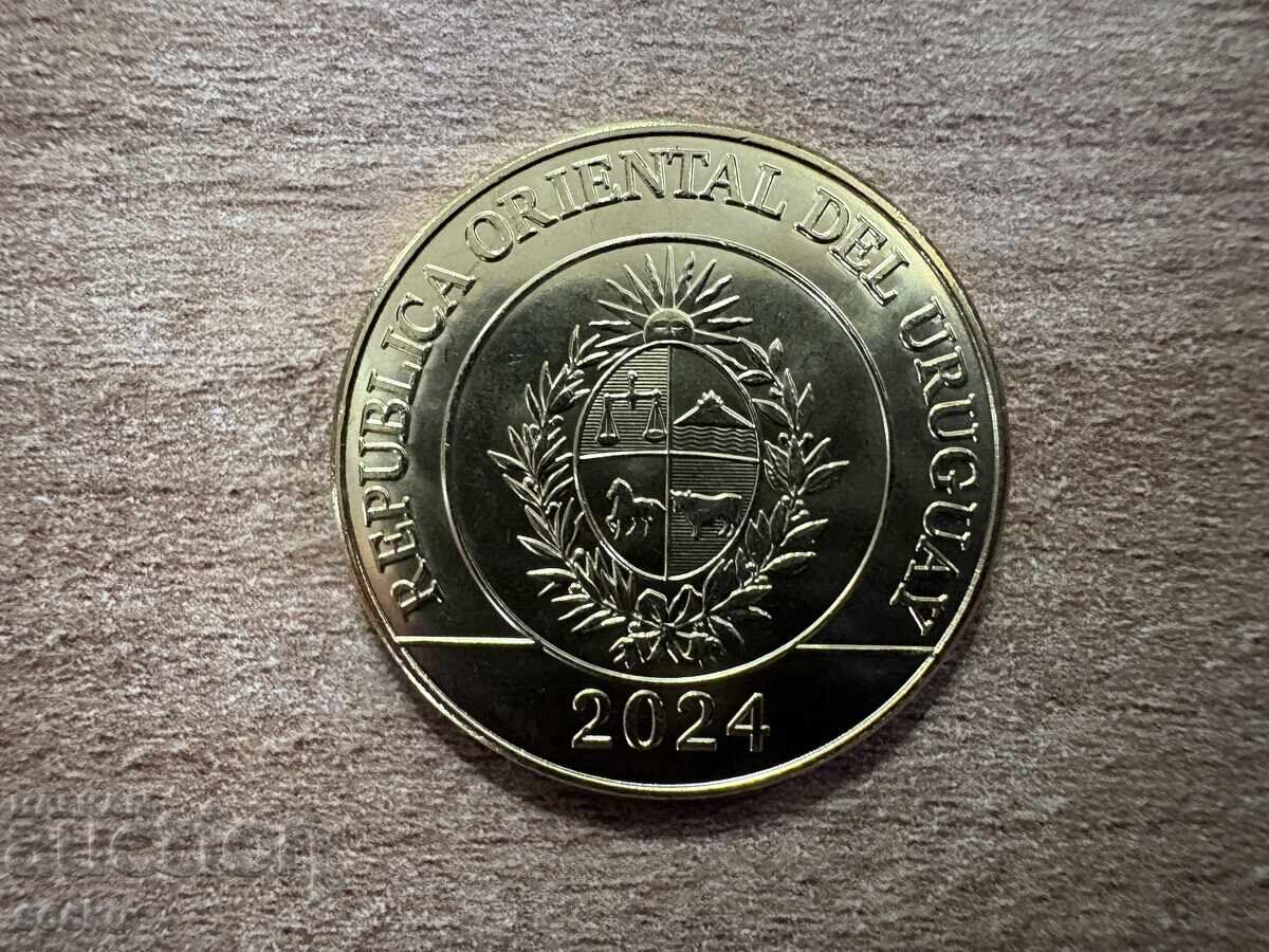 Уругвай - 5 песос (2024) с цена € 0.80 | 1.56 лв.