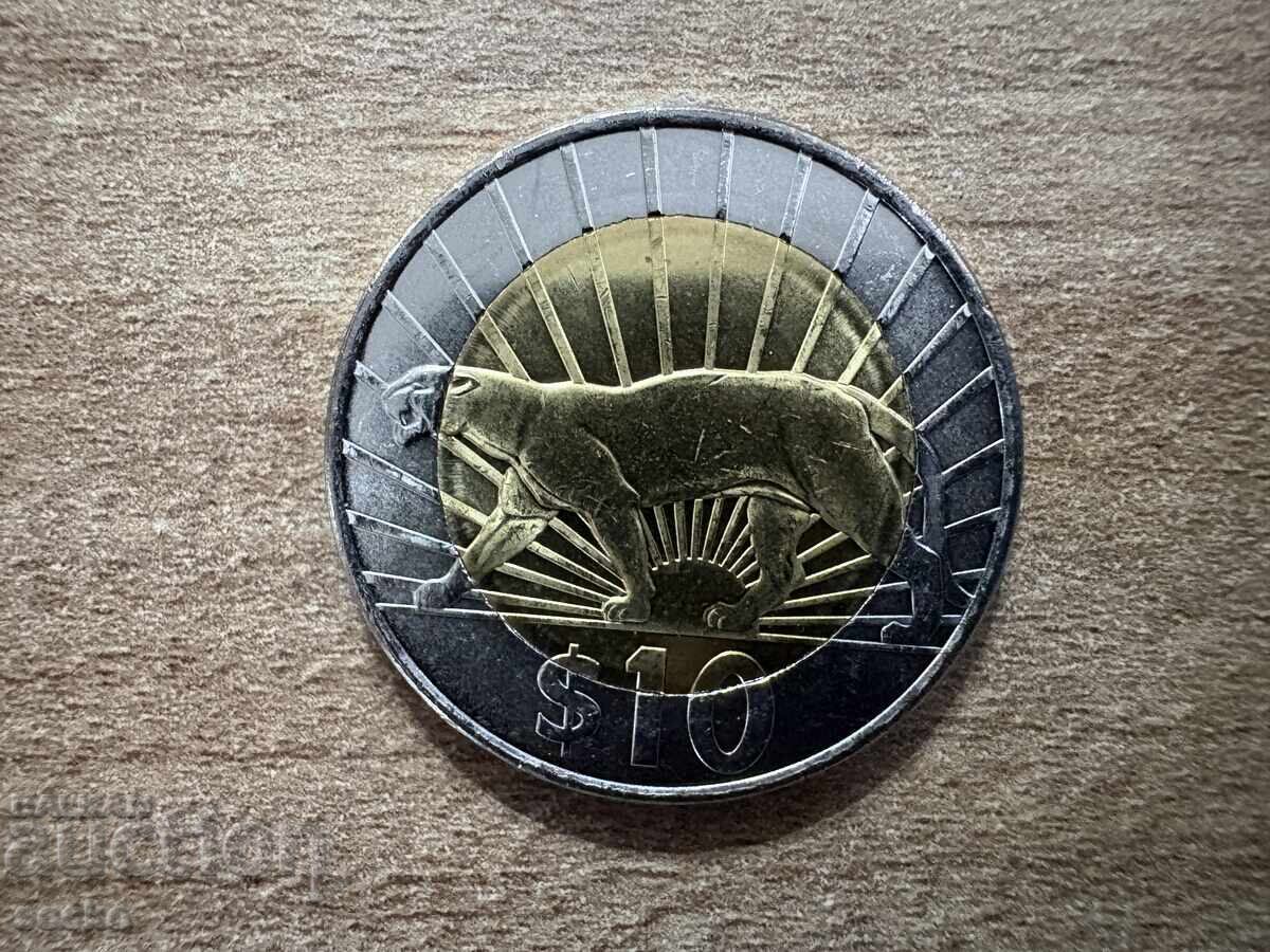 Uruguay - 10 pesos (2015)