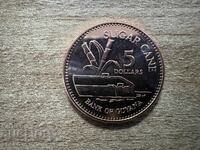 Guyana - 5 dolari (2022)